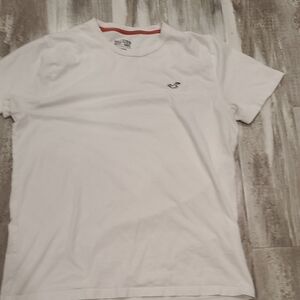 Hollister White Men's Shirt
